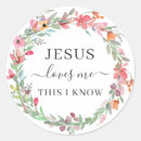 Search for jesus loves me stickers Modern