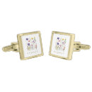 Search for vintage cufflinks Watercolor