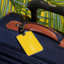 Search for yellow luggage tags Monogrammed