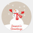 Search for seasons greetings stickers Red