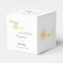 Search for 1st birthday favor boxes Sunshine