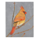 Search for cardinal painting canvas prints Bird