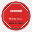 Search for egg allergy stickers Alert