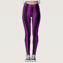Search for black and purple stripes leggings Halloween