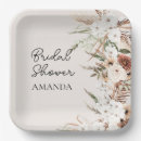 Search for boho bridal shower plates Terracotta