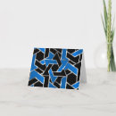 Search for blue and silver thank you cards Star of david