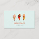 Search for ice cream business cards Dessert
