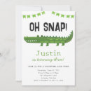 Search for swamp birthday invitations Oh snap