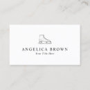 Search for figure skating business cards Ice skate