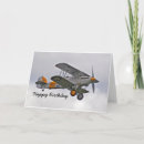 Search for airplane birthday cards Biplane