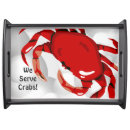 Search for funny serving trays Crab