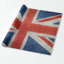Search for british wrapping paper English flag