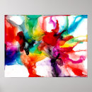 Search for abstract posters Watercolor