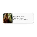 Search for national parks return address labels California