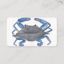 Search for crab business cards beach