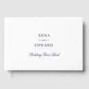 Search for classic wedding guest books Formal