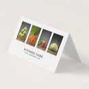 Search for vegetable business cards Dietitian