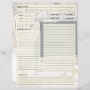 Search for binder inserts recipe cards Cookbook