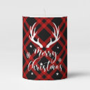 Search for deer candles buffalo plaid