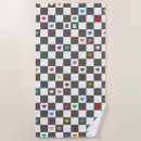 Search for checkerboard beach towels Pattern