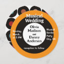 Search for rock and roll wedding invitations Unique