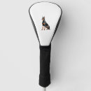 Search for doberman golf head covers Dog