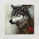 Search for wolf business cards Nature