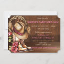 Search for cowboy hat invitations Country