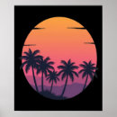 Search for palm trees posters Vaporwave