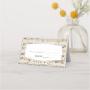 Search for music place cards Vintage