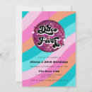 Search for ball birthday invitations Retro