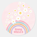Search for young wild and three stickers Hippie
