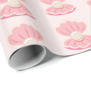 Search for seashells wrapping paper Under the sea