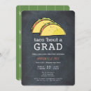 Search for taco bout a graduation invitations Chalkboard