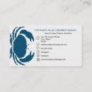 Search for crab business cards chef