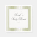 Search for striped napkins Mother to be