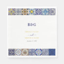 Search for spanish wedding napkins Mediterranean