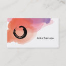 Search for zen business cards Yoga
