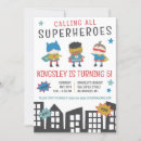 Search for calling all superheroes birthday invitations Kids