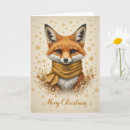 Search for fox christmas cards Cute
