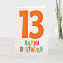 Search for 13th birthday cards Teen