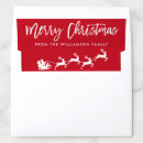 Search for christmas envelope liners Red