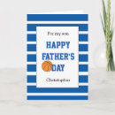 Search for basketball fathers day cards For him