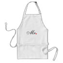 Search for his and hers aprons Newlyweds