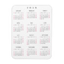 Search for yearly calendar magnets 2026