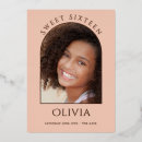 Search for formal sweet 16 invitations Simple