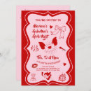 Search for retro valentines day invitations Happy galentines day