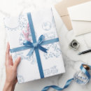 Search for vintage french wrapping paper Toile de jouy
