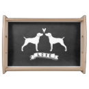 Search for love serving trays Dog
