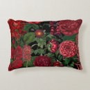 Search for black and burgundy pillows Watercolor